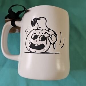 Rae Dunn X Peanuts "Beware Of The Beagle" Snoopy Mug